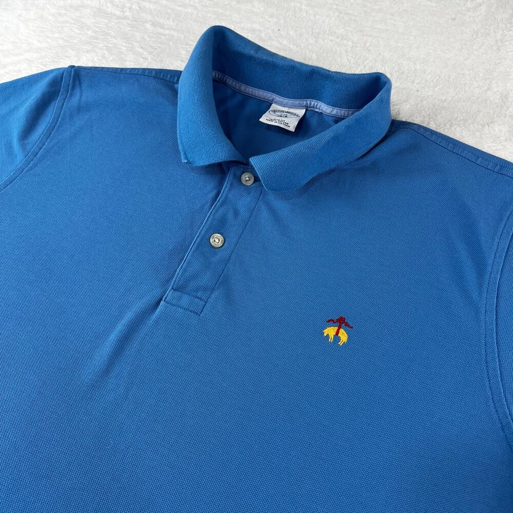 Brooks Brothers Blue Polo shirt men’s size XXL Slim Fit
